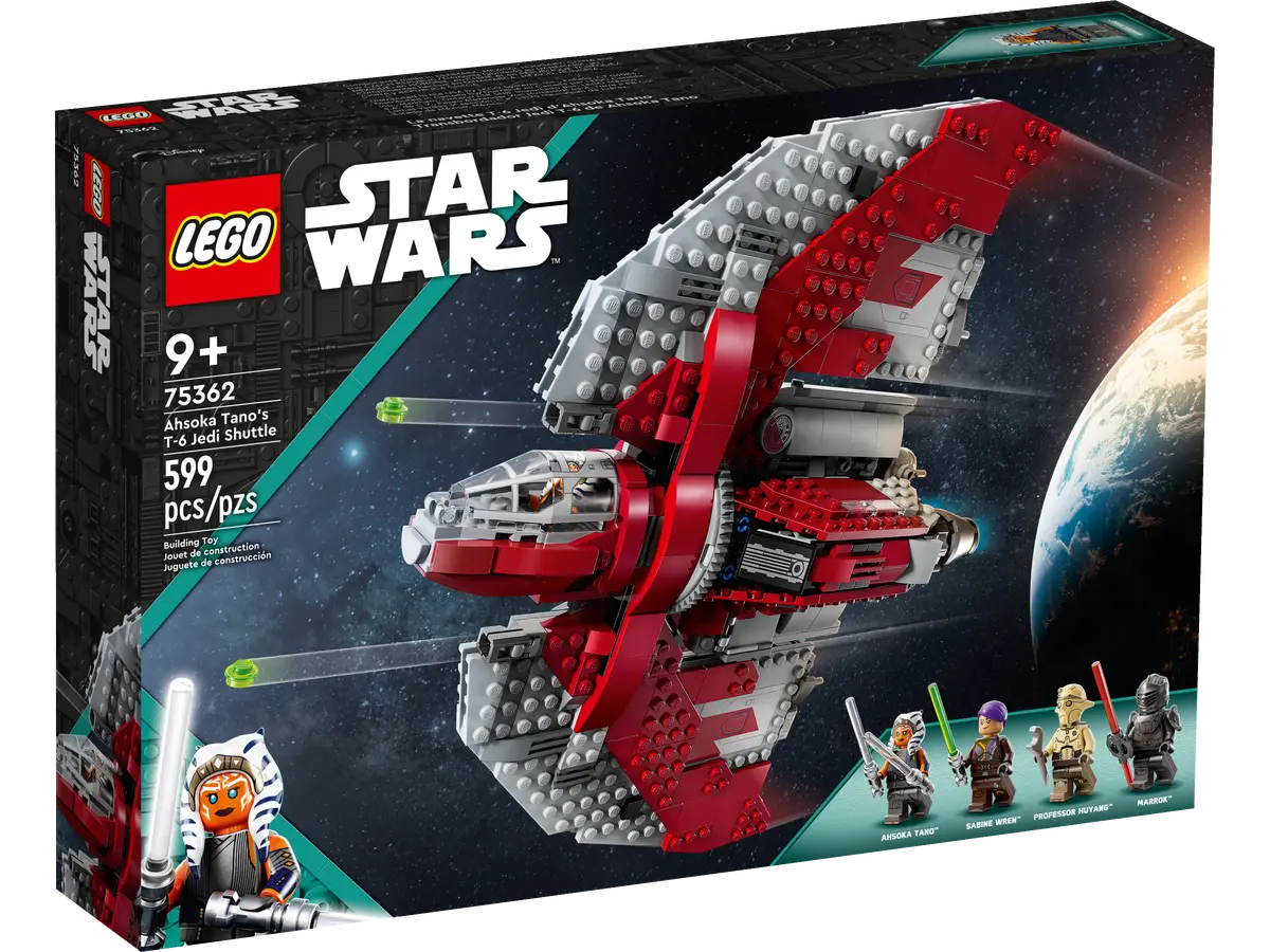 LEGO Star Wars Ahsoka Nave Jedi T-6 de Ahsoka Tano 75362