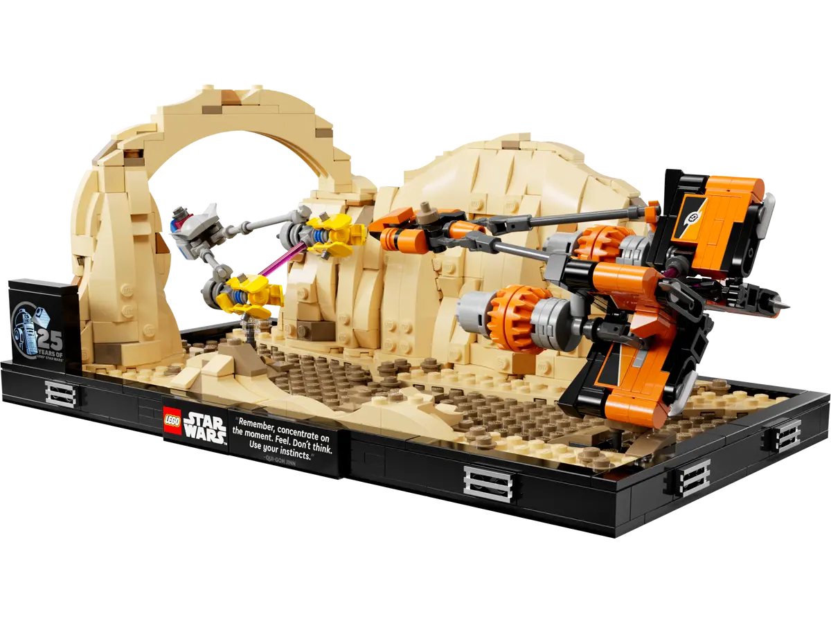 LEGO Star Wars Diorama: Carrera de Vainas de Mos Espa 75380