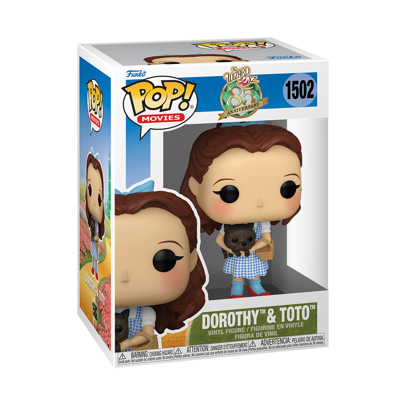 Funko Pop & Buddy: El Mago De Oz 85 Aniversario - Dorothy Con Toto