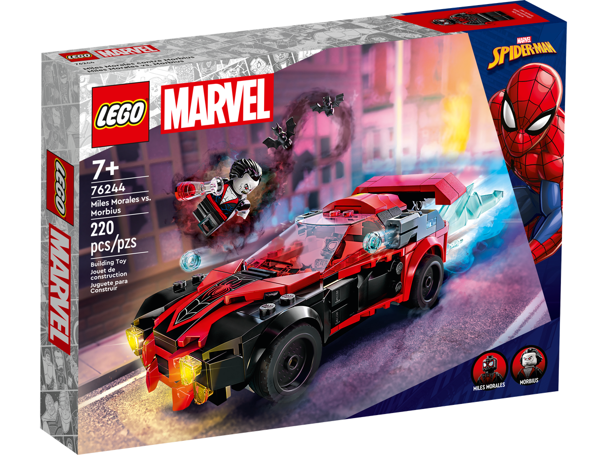 LEGO Super Heroes Marvel Miles Morales vs Morbius 76244