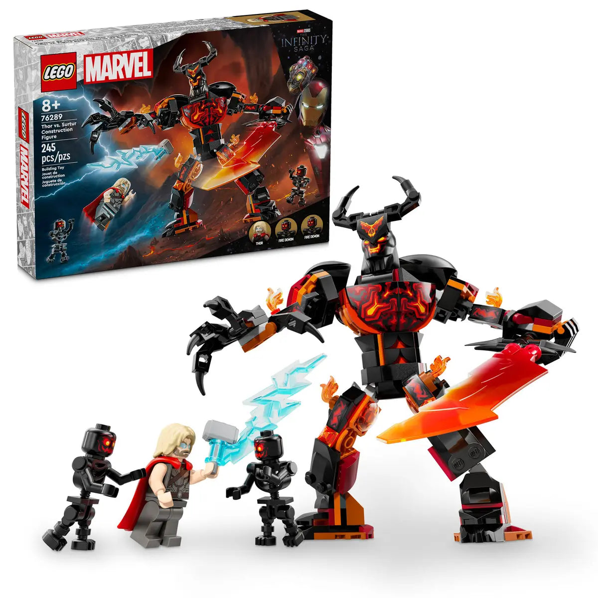 LEGO Super Heroes Marvel Thor vs Surtur Figura para Construir 76289