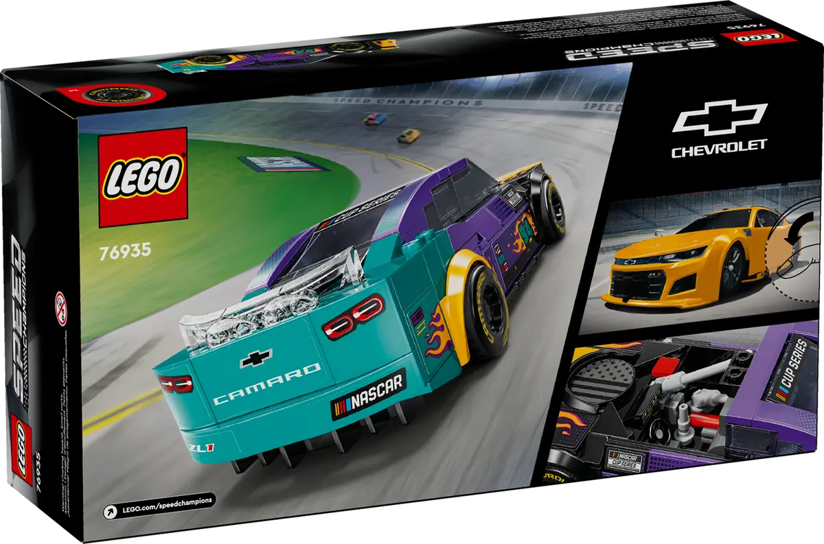 LEGO Speed Champions NASCAR Next Gen Chevrolet Camaro ZL1 76935