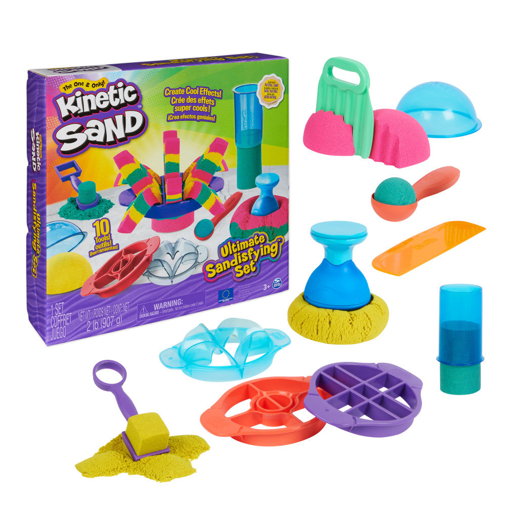 Kinetic Sand: Set Ultimete Sandisfying Con Herramientas