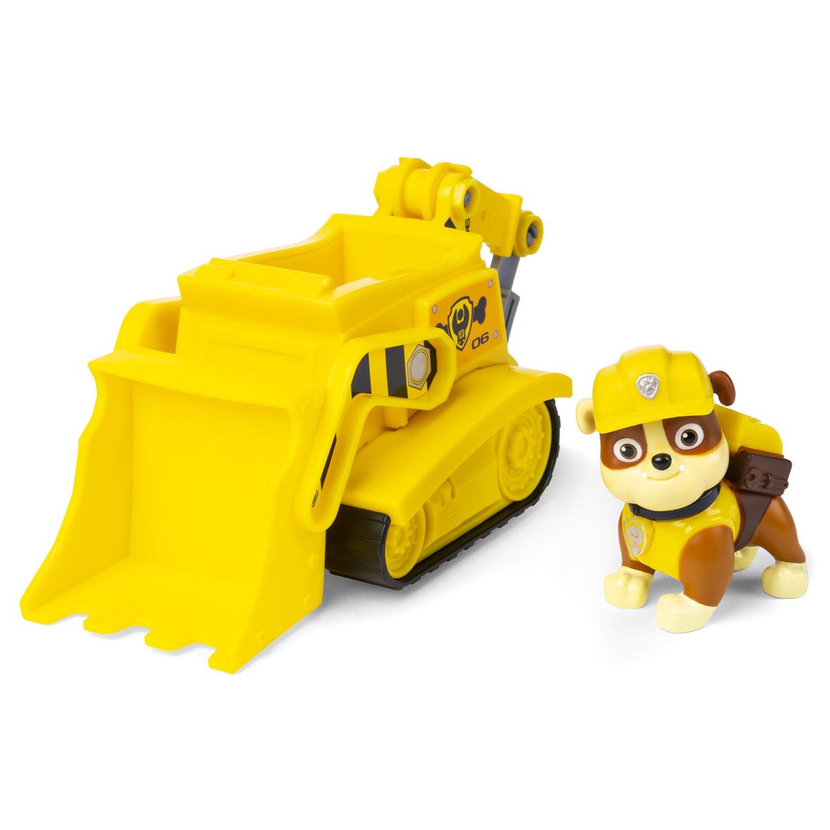 Paw Patrol: Vehiculo Basico - Rubble Con Excavadora