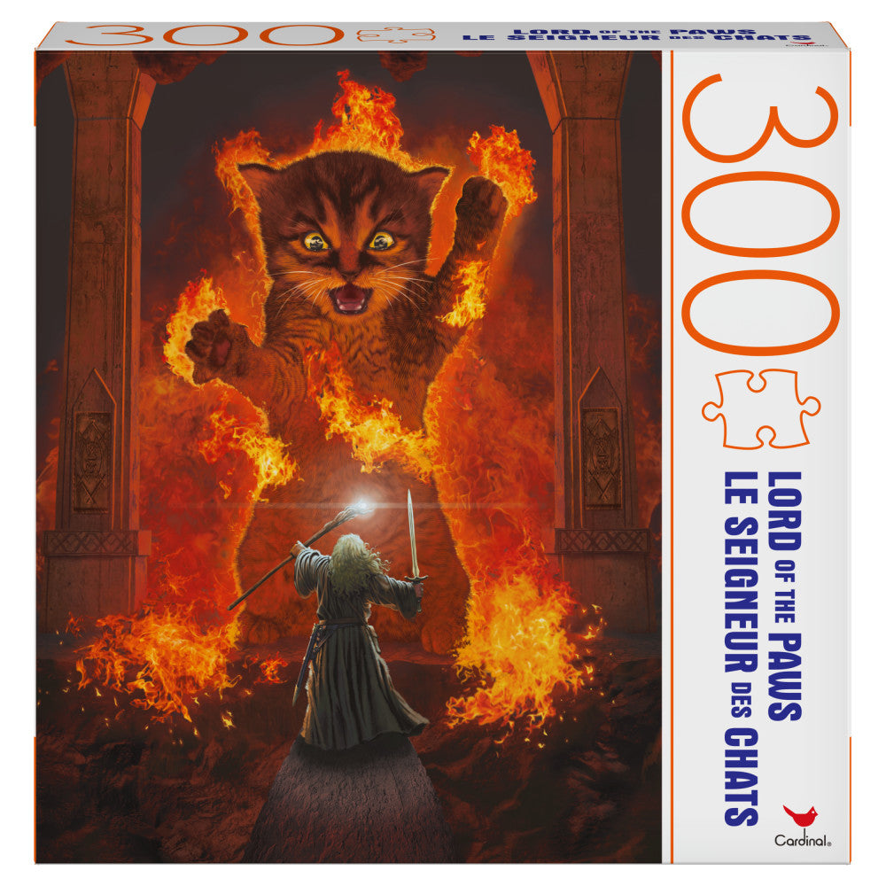 Cardinal: Pop Culture - Lord Of The Paws Rompecabezas 300 Piezas