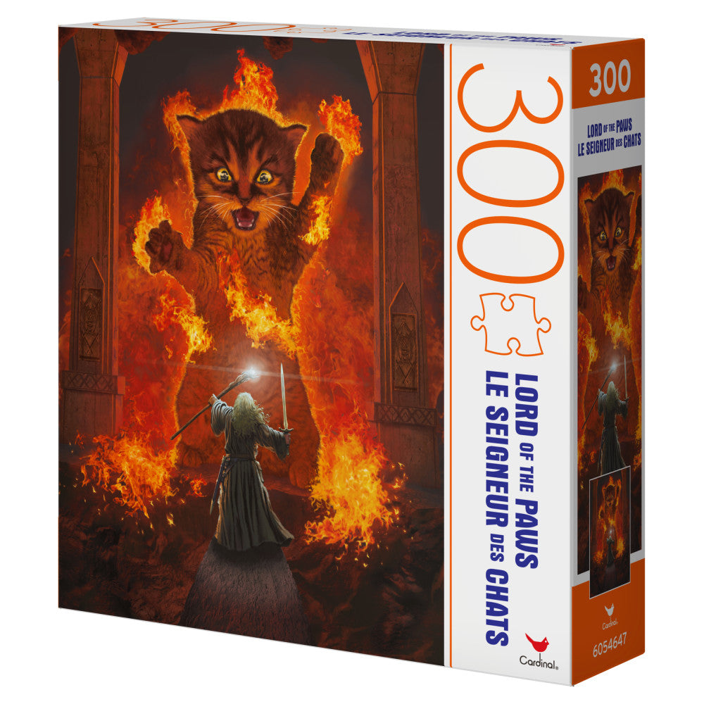 Cardinal: Pop Culture - Lord Of The Paws Rompecabezas 300 Piezas