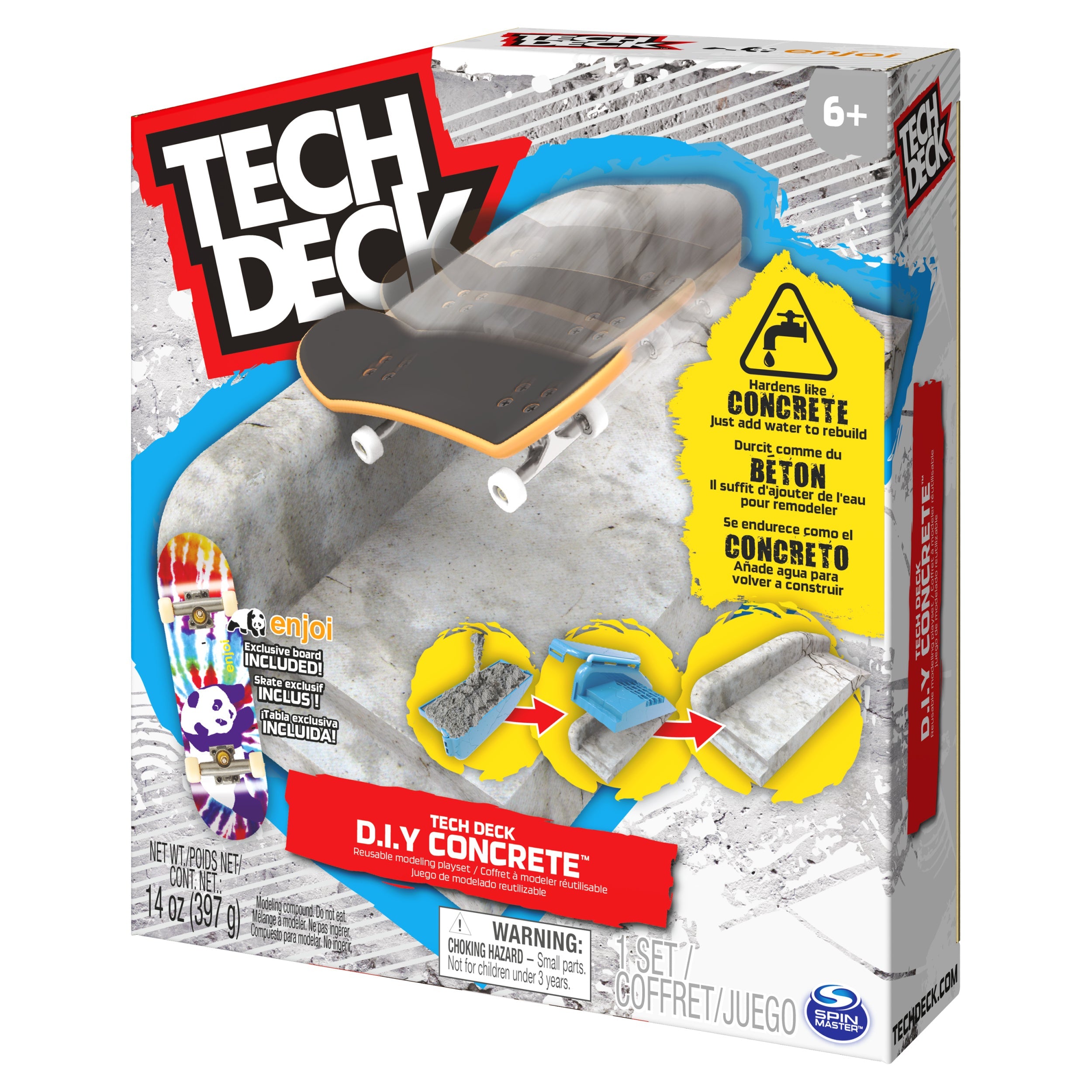 Tech Deck: Set Diy Concrete