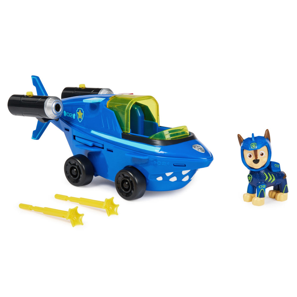 Paw Patrol: Aqua Pups - Chase Con Vehiculo Acuatico