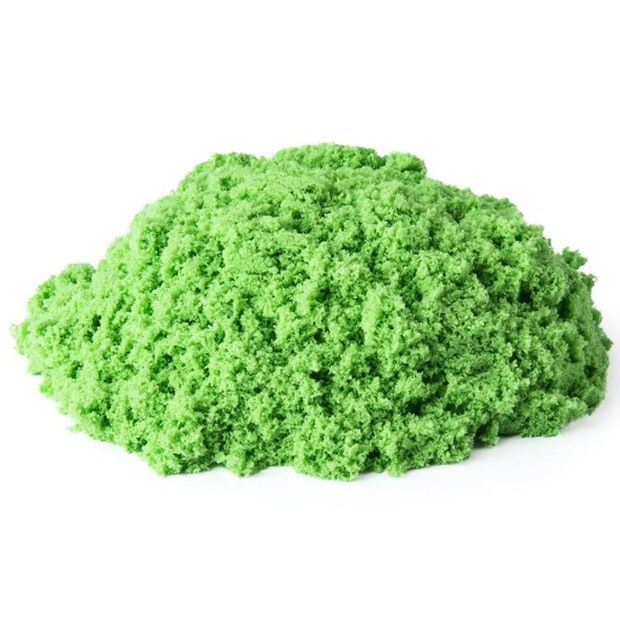 Kinetic Sand: Contenedor Basico De Arena - Color Verde