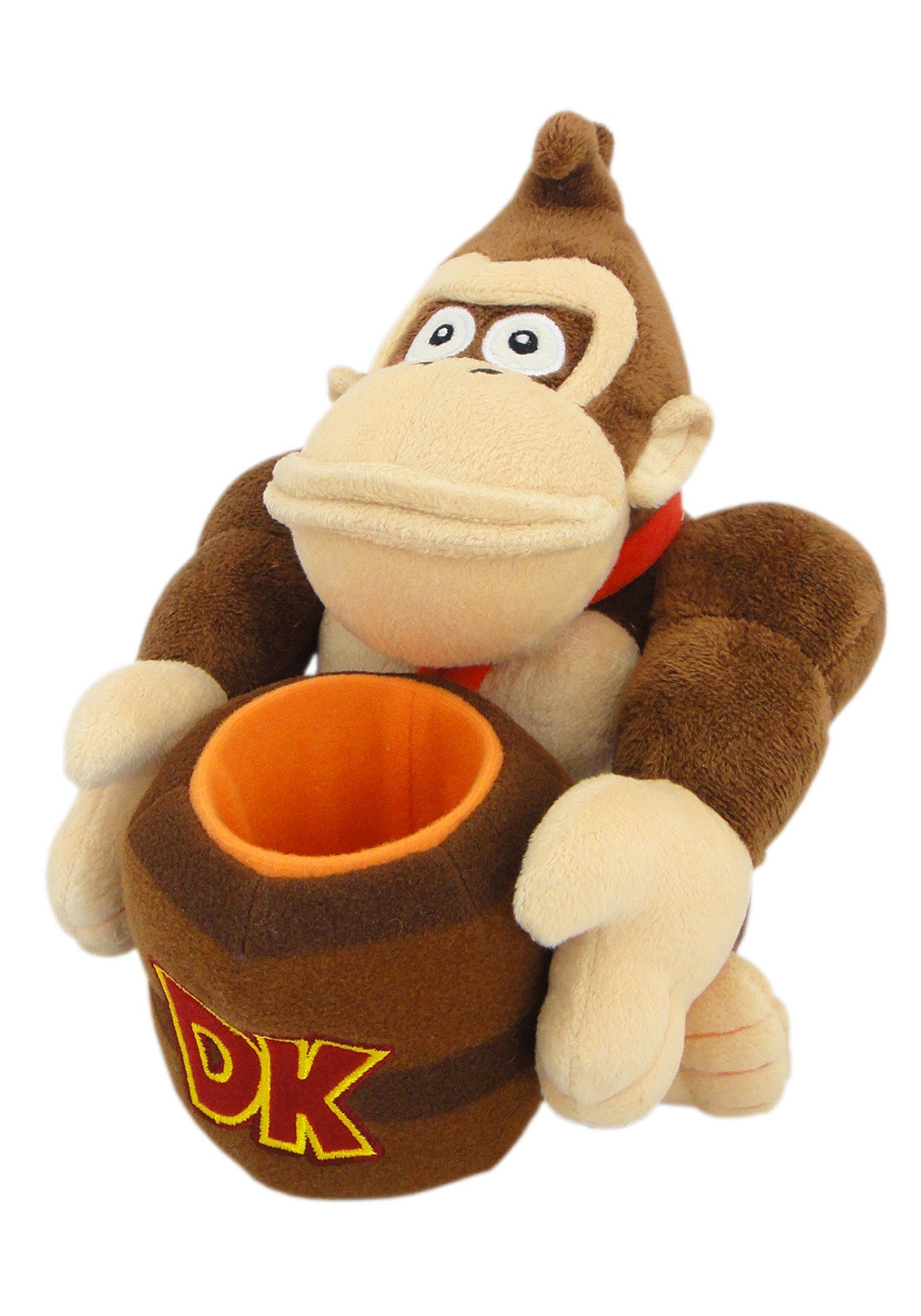 Little Buddy: Nintendo Peluche - Donkey Kong con Barril 8 Pulgadas