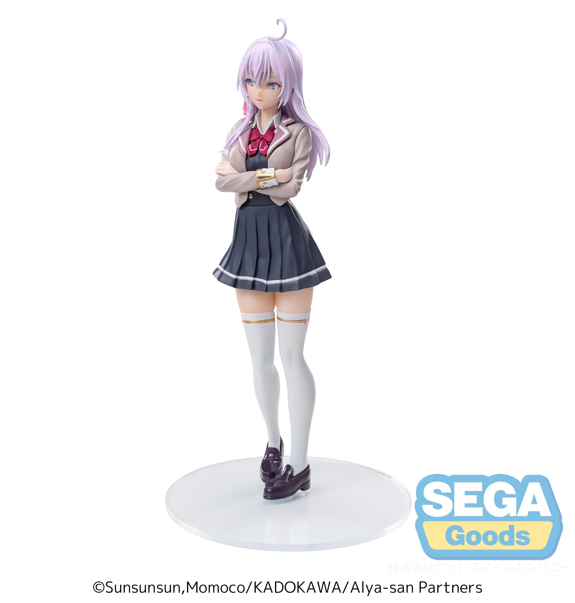 Sega Figures Luminasta: Alya Sometimes Hides Her Feelings In Russian - Alya Con Uniforme