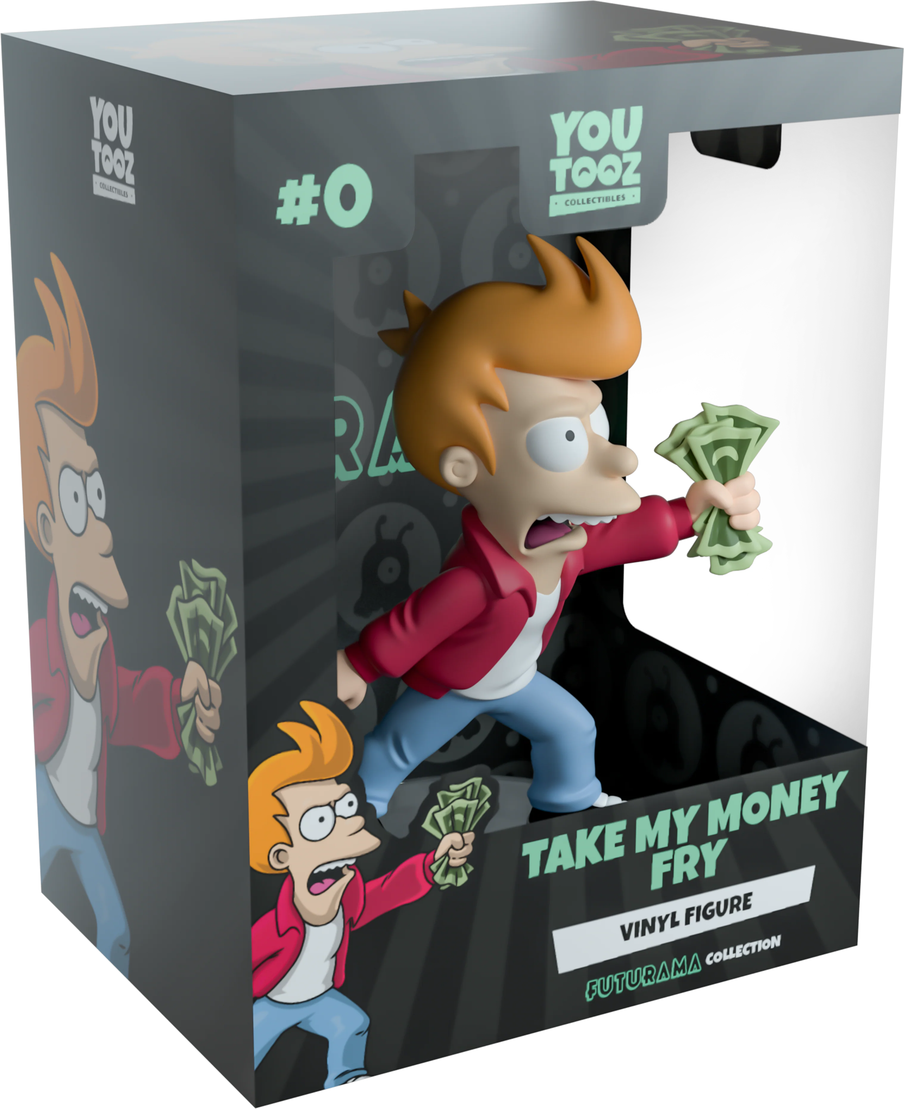 Youtooz Animation: Futurama - Fry Callate y toma mi Dinero