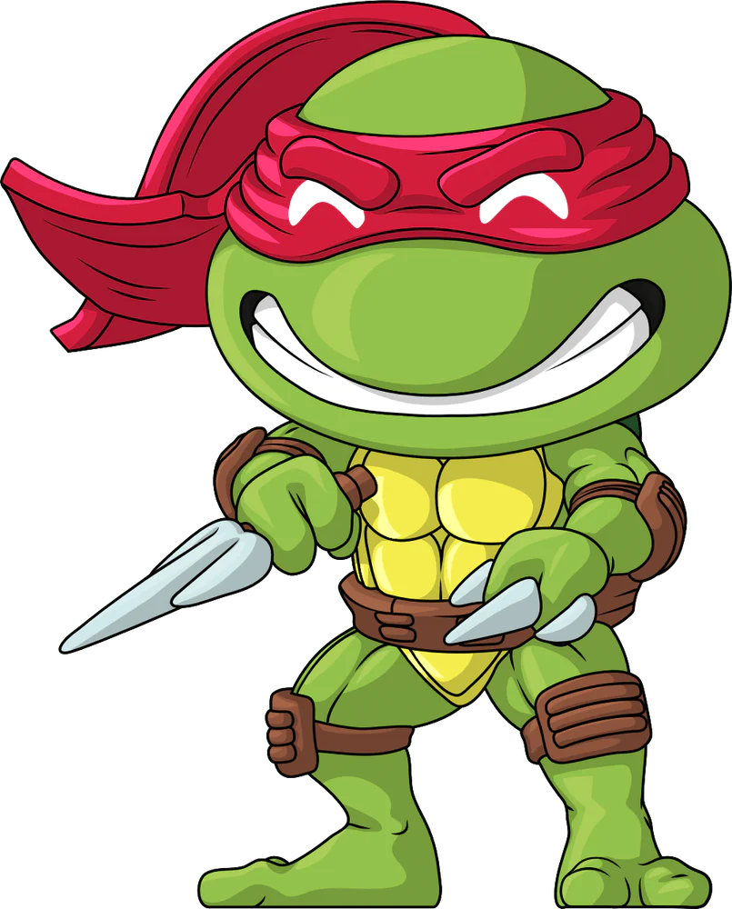 Youtooz Animation: TMNT Tortugas Ninja - Rafael Clasico