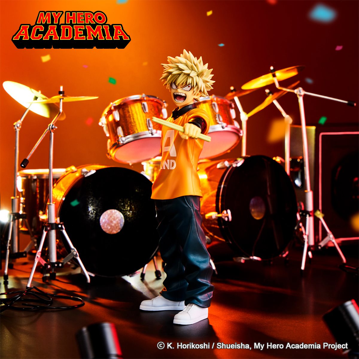 Bandai Tamashii Nations: My Hero Academia - Katsuki Bakugo Version 2 Festival Escolar Estatua Ichibansho Exclusivo