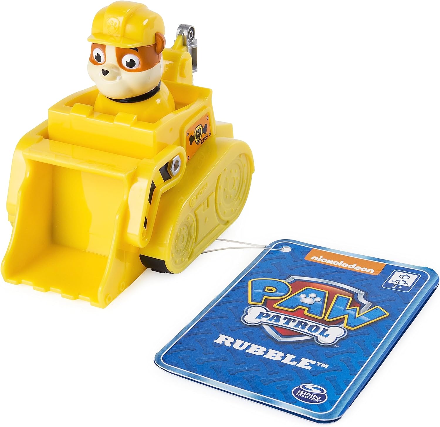 Paw Patrol: Pilotos En Vehiculo De Rescate - Rubble