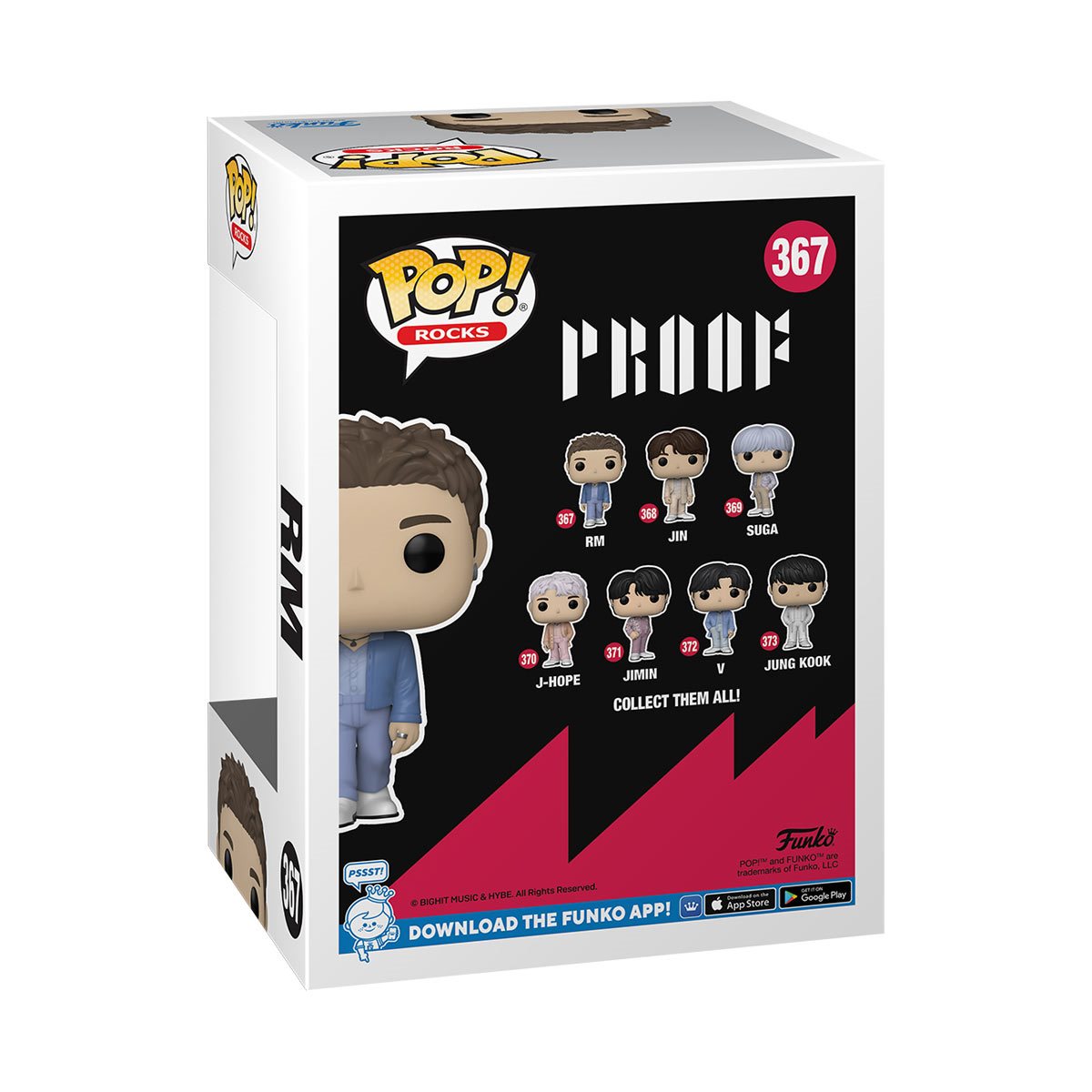 Funko Pop Rocks: BTS Proof - RM