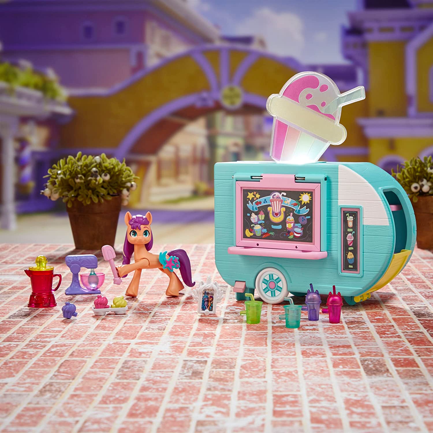 My Little Pony: Set Sunny Starscout Camion De Batidos