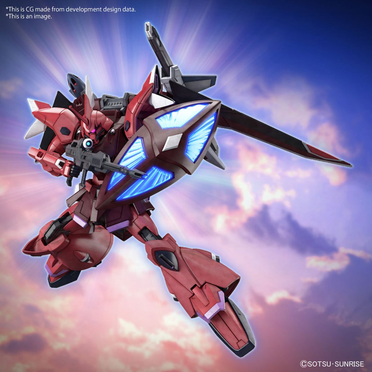 Bandai Hobby Gunpla High Grade Model Kit: Mobile Suit Gundam Seed Freedom Movie - Gelgoog Menace Tentative Escala 1/144