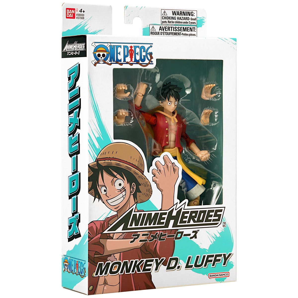 Bandai Anime Heroes: One Piece - Monkey D Luffy Version 2 Figura de Accion