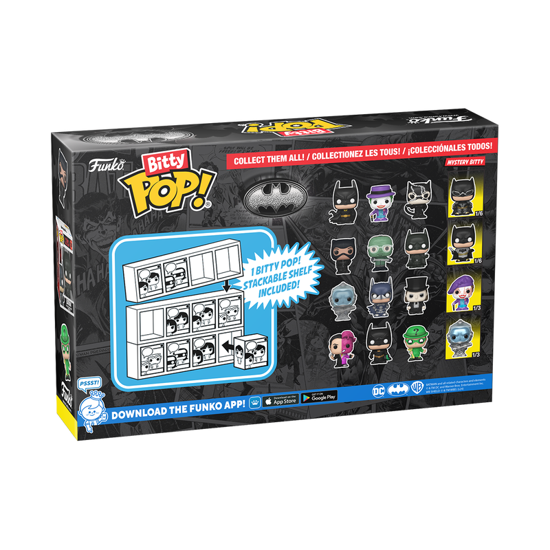 Funko Bitty Pop: DC Batman 85 Aniversario - Catwoman 4 Pack