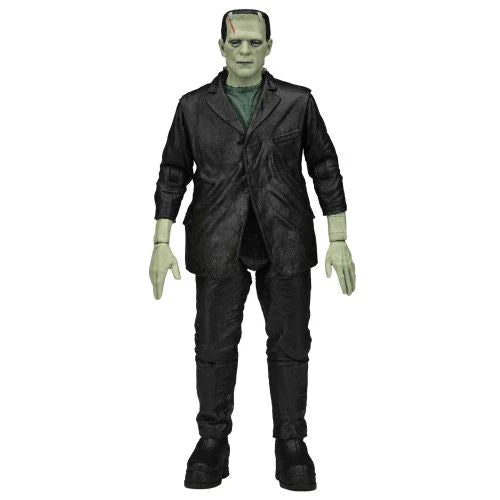 NECA Figura de Accion: Universal Monsters - Frankenstein Retro Glow 7 Pulgadas