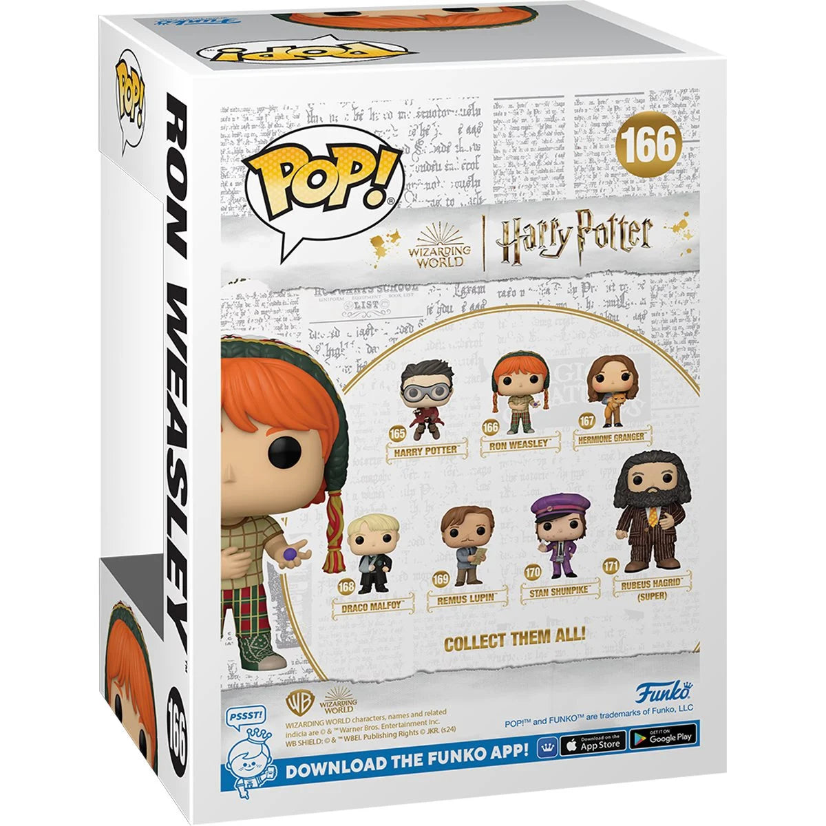 Funko Pop Movies: Harry Potter y El Prisionero De Azkaban - Ron Con Dulce