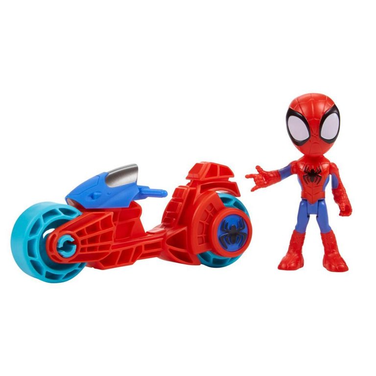 Marvel Spidey And His Amazing Friends: Spidey Con Motocicleta