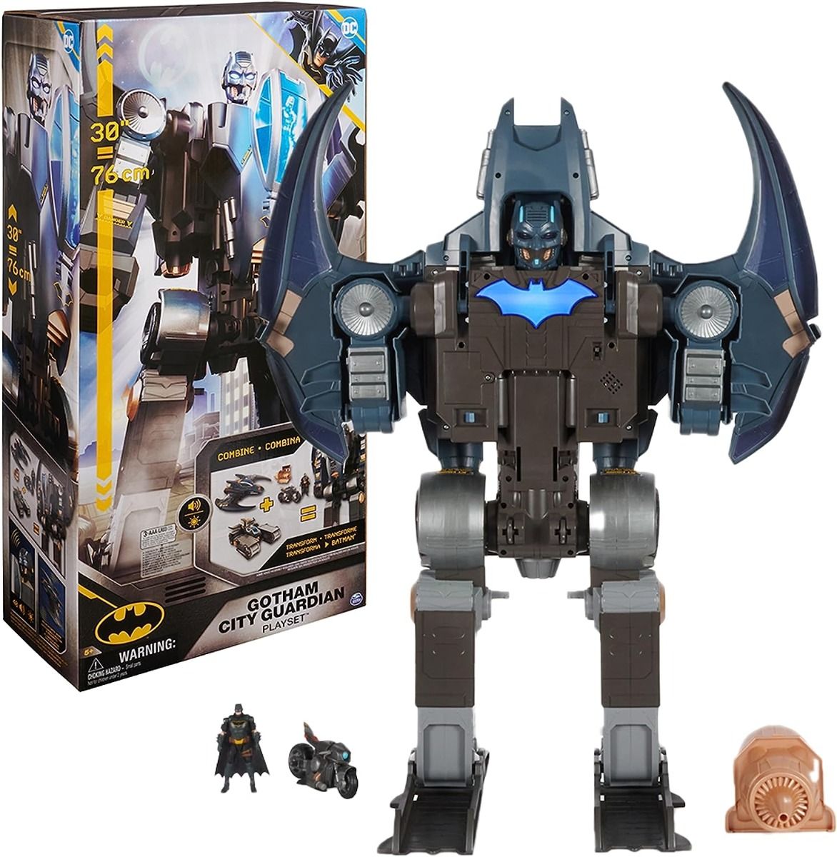 Batman: DC - Set Batman Guardian De Gotham City 30 Pulgadas