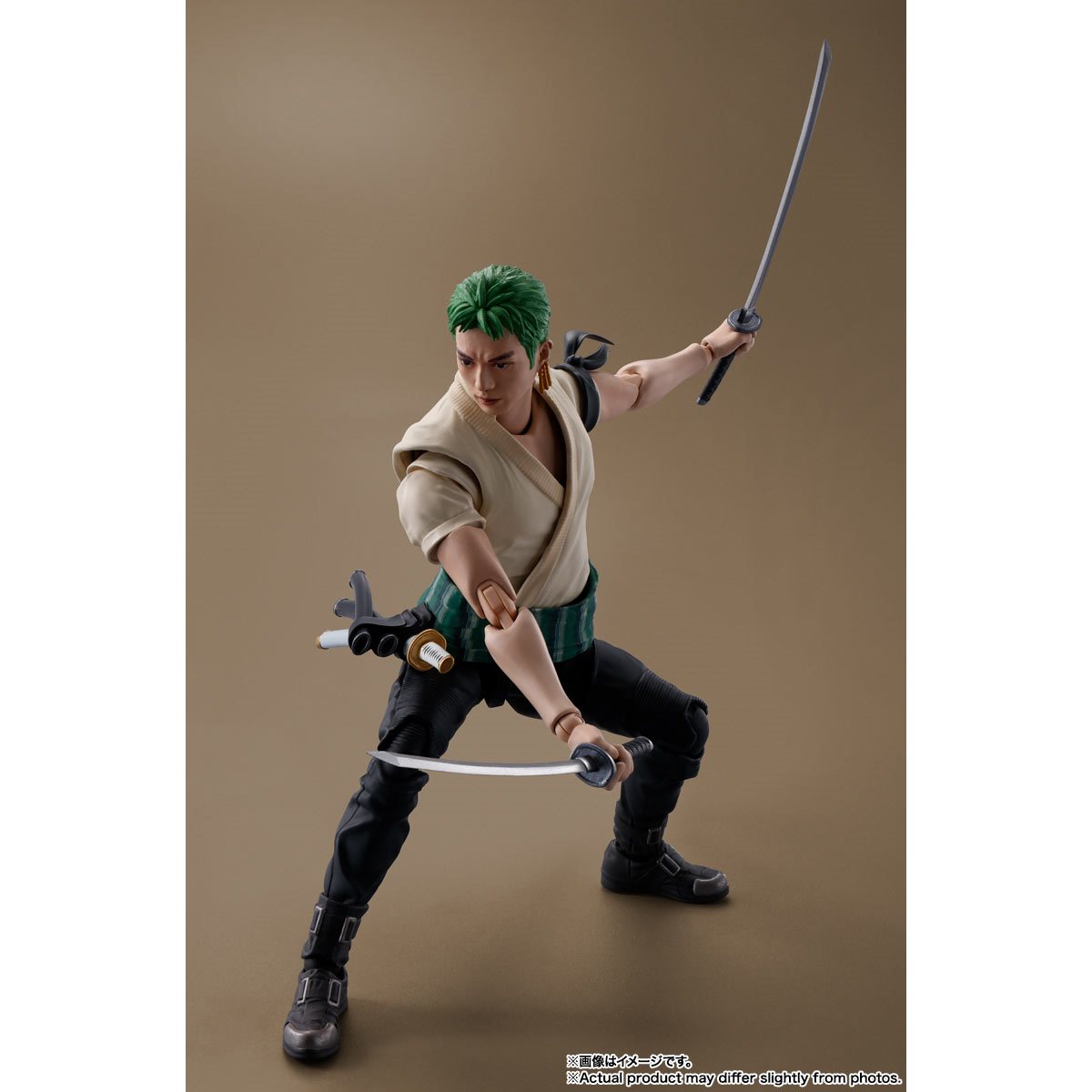 Bandai Tamashii Nations SH Figuarts: One Piece Netflix - Roronoa Zoro Figura De Accion