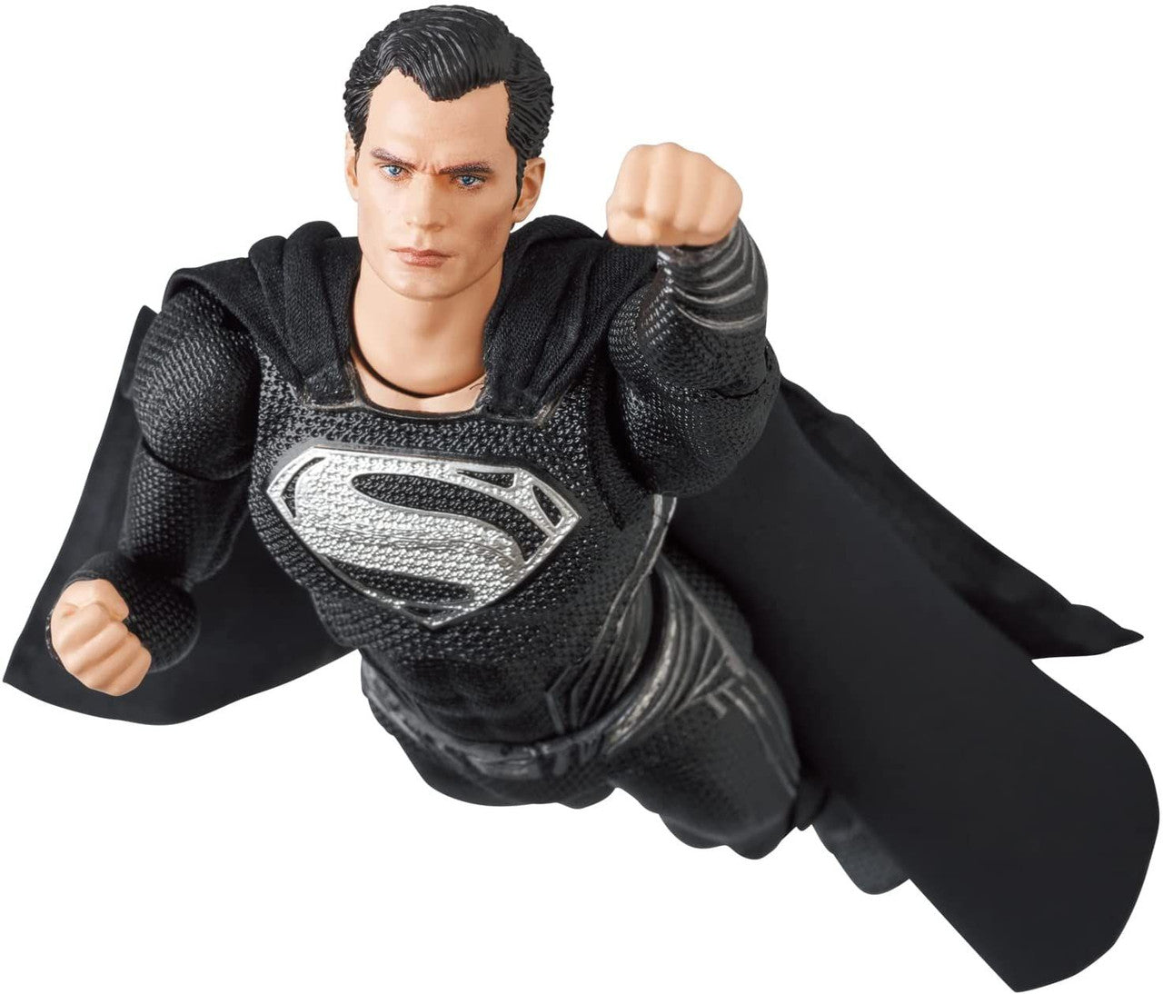 Medicom Toy Action Figure Mafex: Dc Justice League Zack Snyder - Superman Black Suit