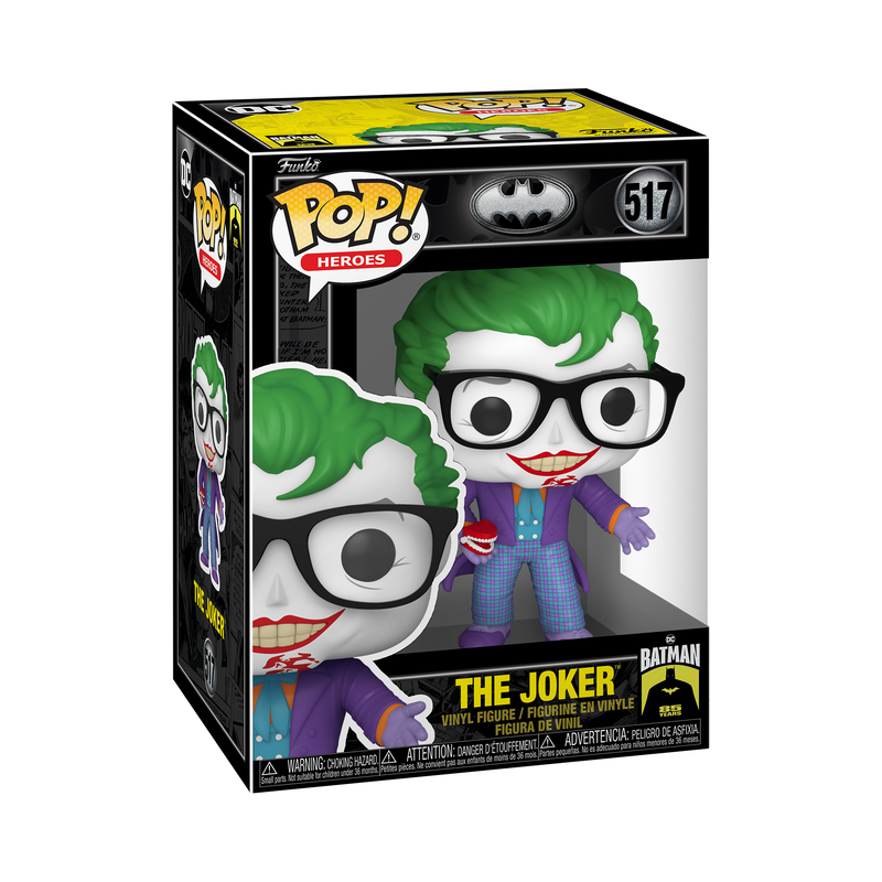 Funko Pop Movies: DC Batman 85 Aniversario - Joker con dientes falsos