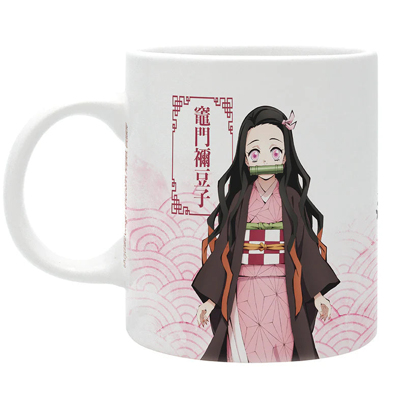 ABYStyle Taza De Ceramica: Demon Slayer - Tanjiro y Nezuko 320 ml