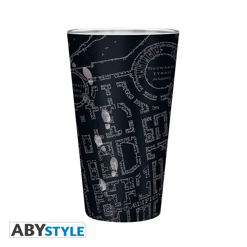 ABYStyle Vaso De Vidrio: Harry Potter - Mapa Del Merodeador 400 ml