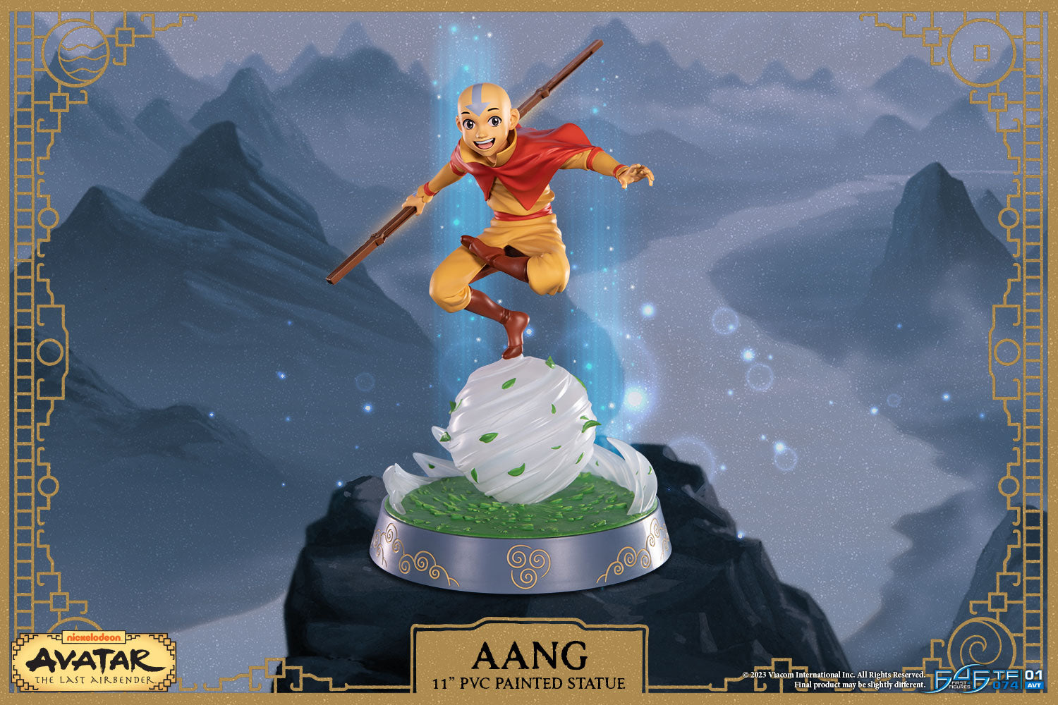 First 4 Figures: Avatar El Ultimo Maestro Del Aire - Aang Edicion Estandar 11 Pulgadas