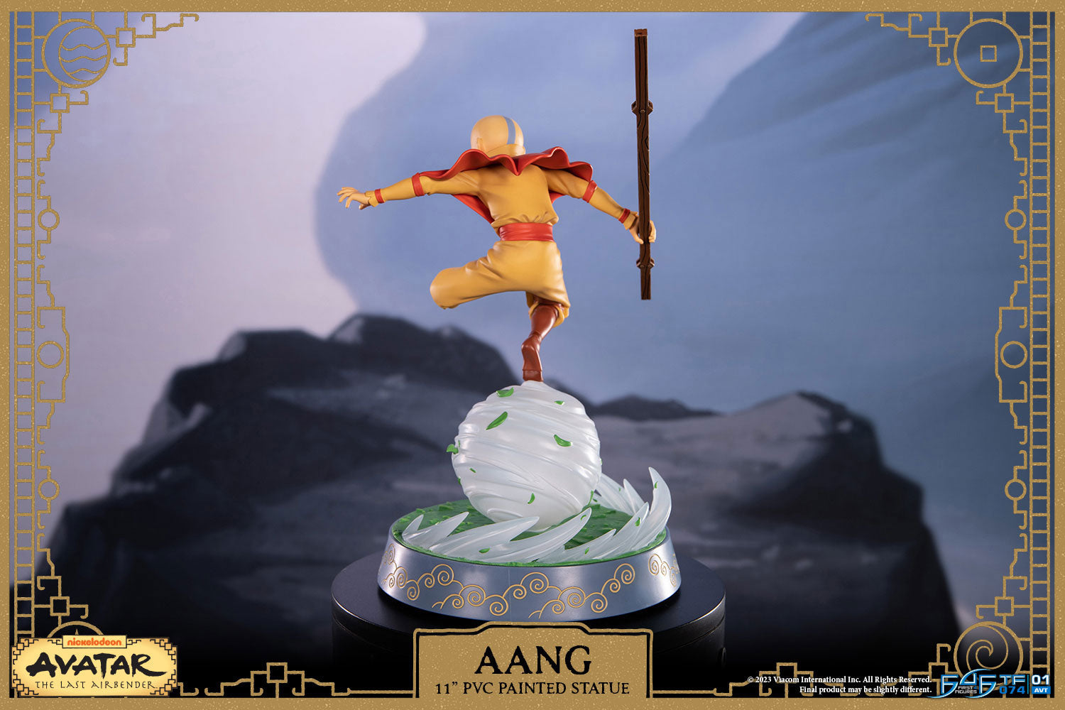 First 4 Figures: Avatar El Ultimo Maestro Del Aire - Aang Edicion Estandar 11 Pulgadas