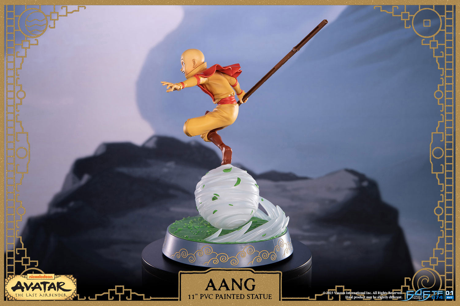 First 4 Figures: Avatar El Ultimo Maestro Del Aire - Aang Edicion Estandar 11 Pulgadas