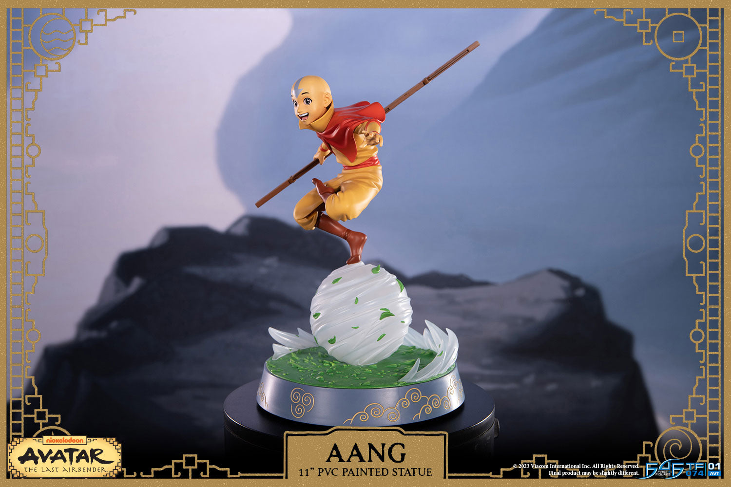 First 4 Figures: Avatar El Ultimo Maestro Del Aire - Aang Edicion Estandar 11 Pulgadas