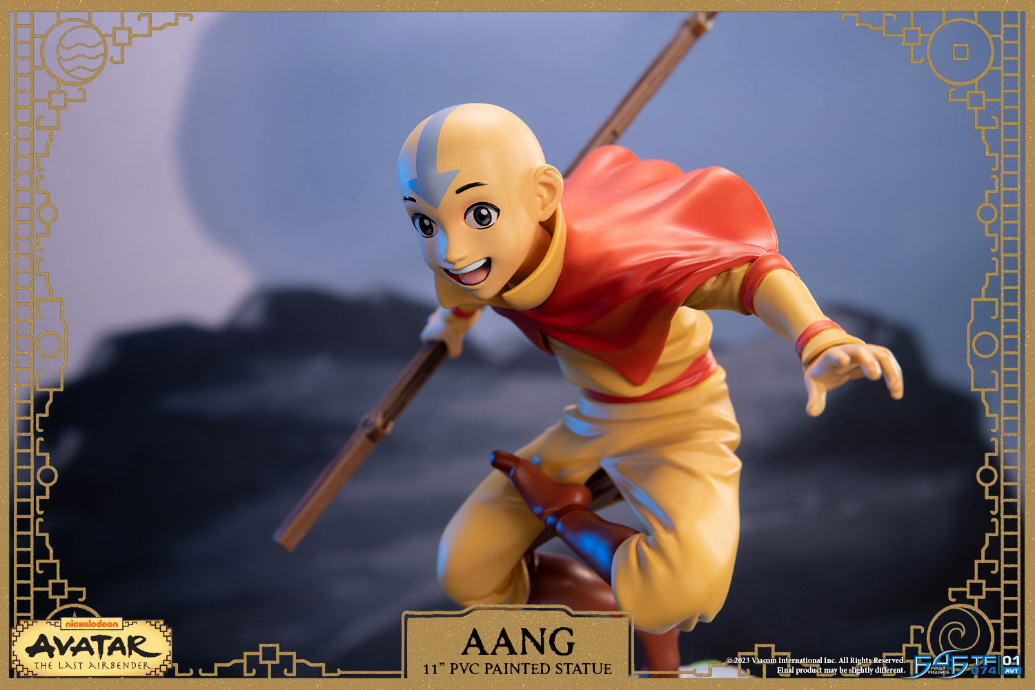 First 4 Figures: Avatar El Ultimo Maestro Del Aire - Aang Edicion Estandar 11 Pulgadas