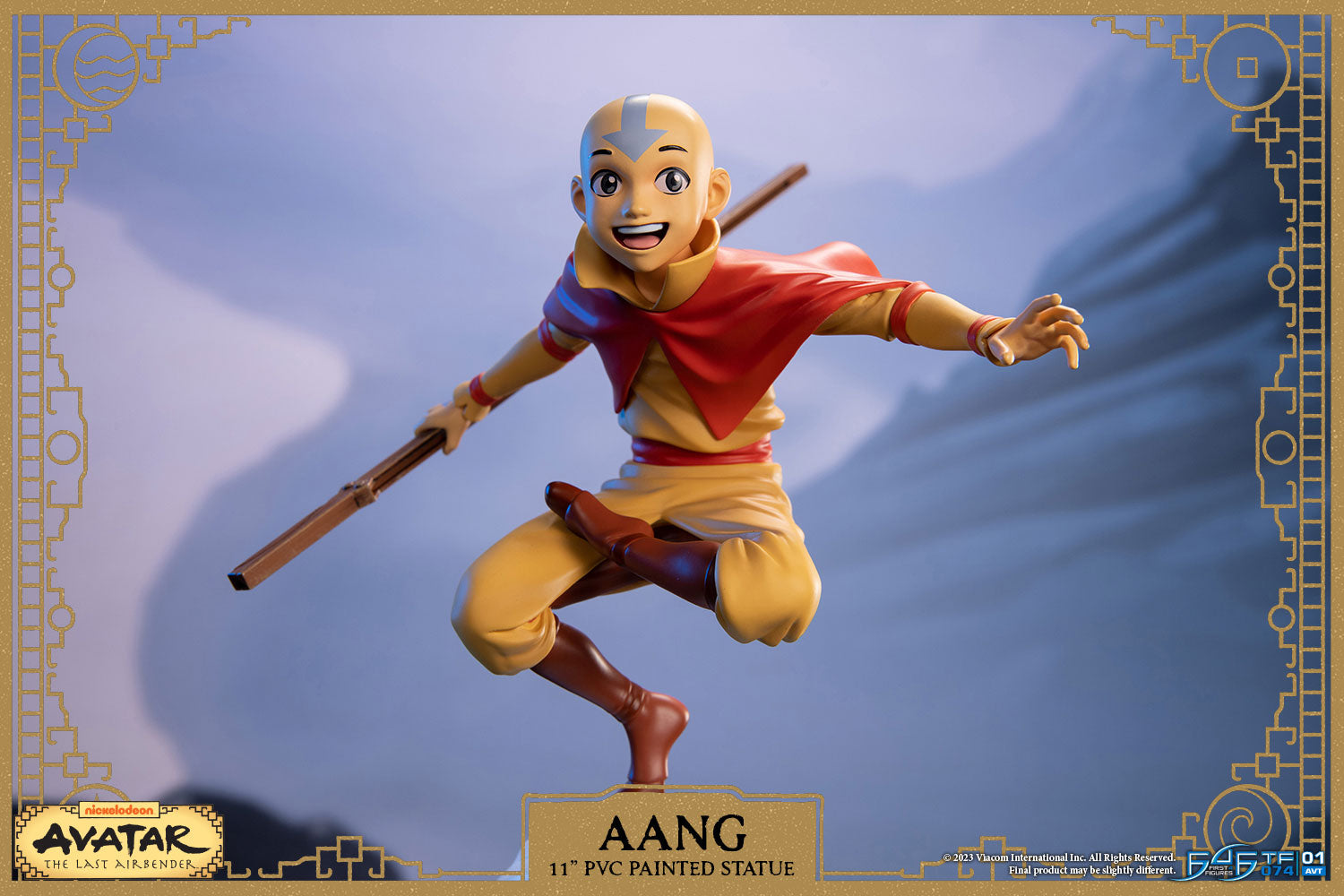 First 4 Figures: Avatar El Ultimo Maestro Del Aire - Aang Edicion Estandar 11 Pulgadas