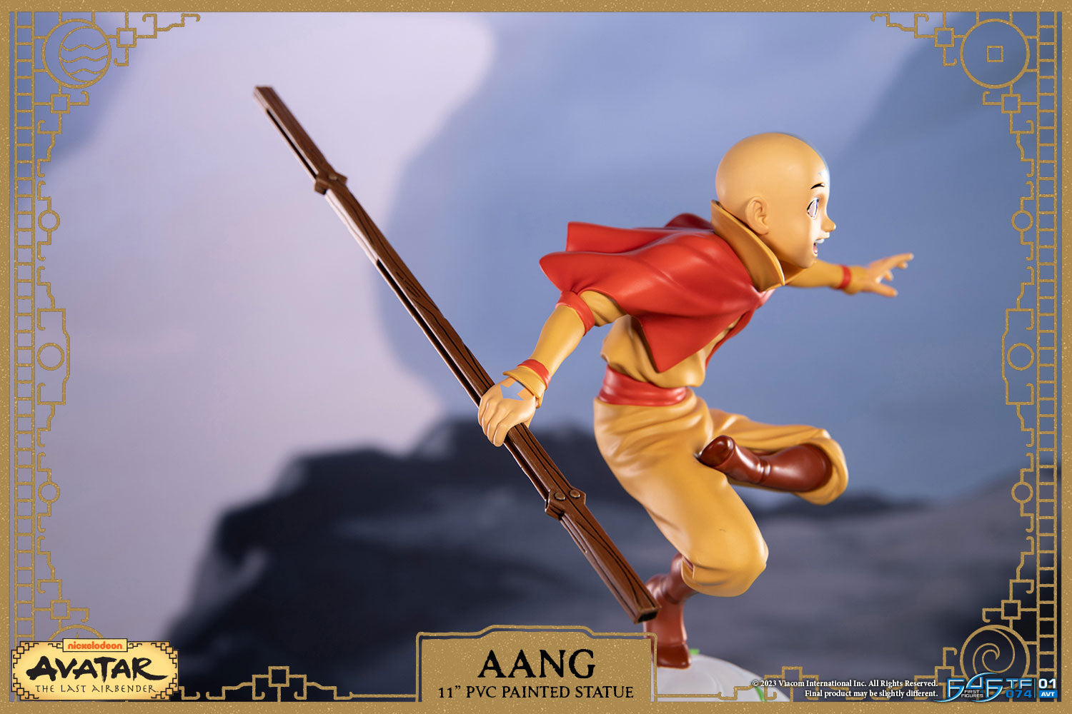 First 4 Figures: Avatar El Ultimo Maestro Del Aire - Aang Edicion Estandar 11 Pulgadas