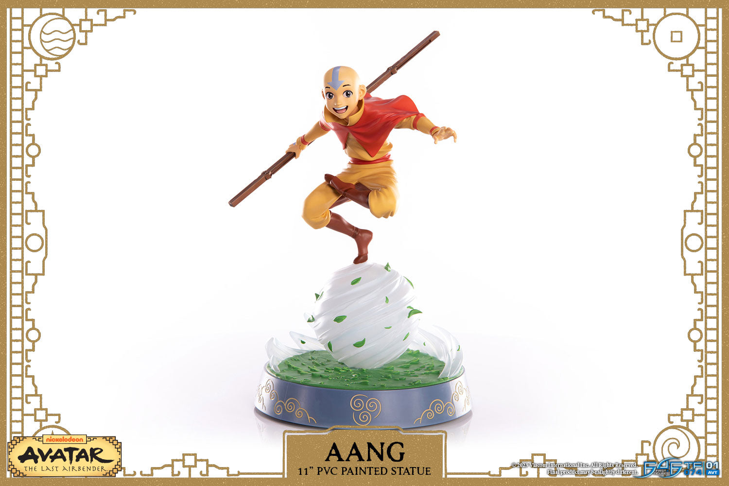 First 4 Figures: Avatar El Ultimo Maestro Del Aire - Aang Edicion Estandar 11 Pulgadas