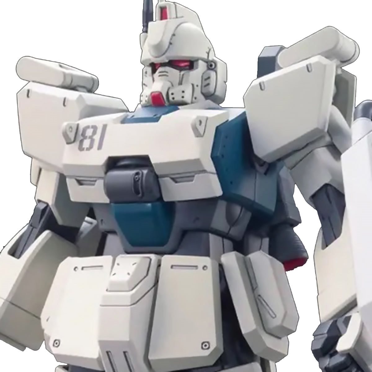 Bandai Hobby Gunpla High Grade Model Kit: Mobile Suit Gundam 08th MS Team - RX 79 G Ez 8 Gundam Escala 1/144