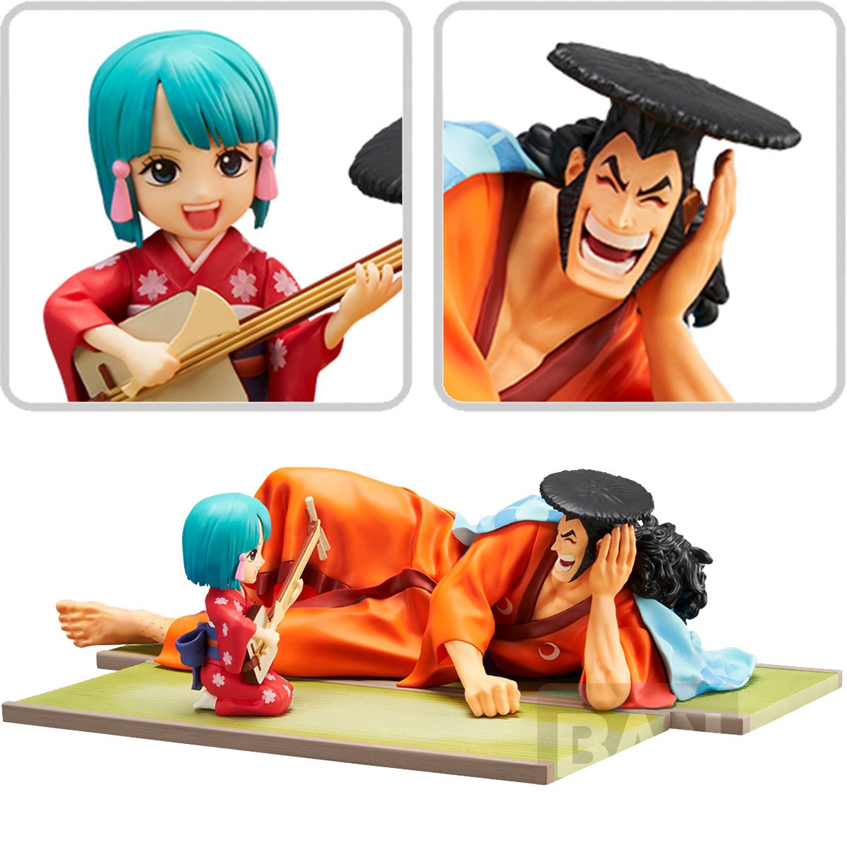 Bandai Tamashii Nations: One Piece - Hiyori Y Oden Emotional Stories 2 Estatua Ichiban