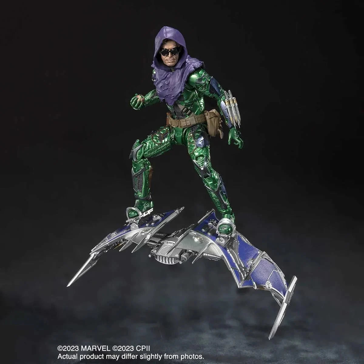 Bandai Tamashii Nations SH Figuarts: Marvel Spiderman No Way Home - Duende Verde Figura De Accion