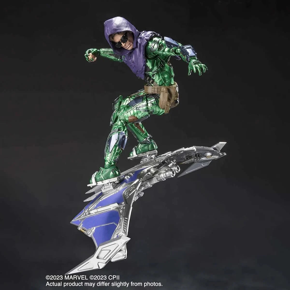 Bandai Tamashii Nations SH Figuarts: Marvel Spiderman No Way Home - Duende Verde Figura De Accion