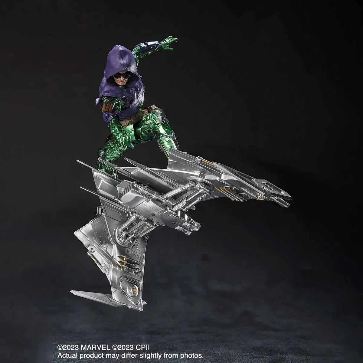 Bandai Tamashii Nations SH Figuarts: Marvel Spiderman No Way Home - Duende Verde Figura De Accion