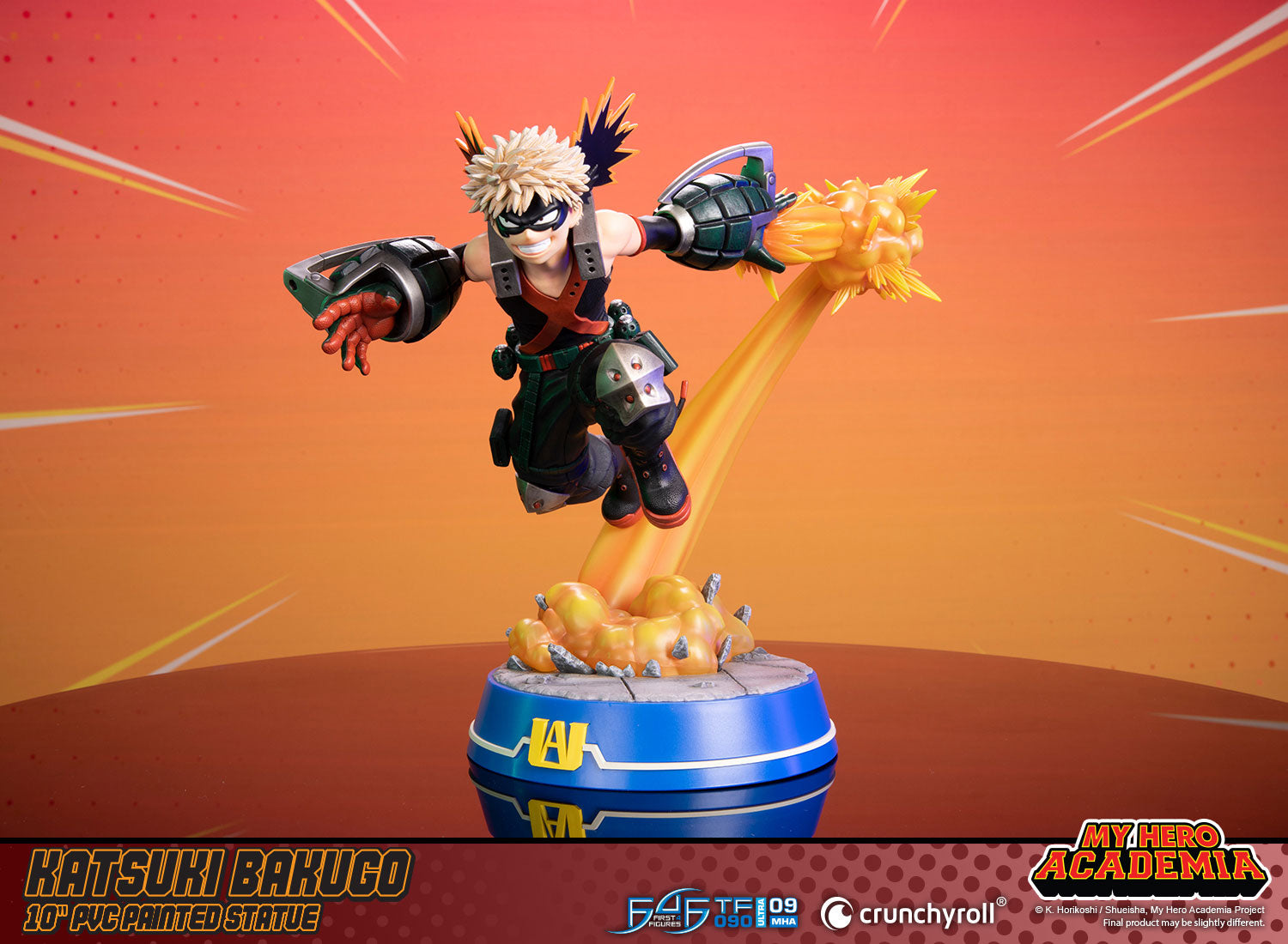 First 4 Figures: My Hero Academia - Katsuki Bakugo 9 Pulgadas