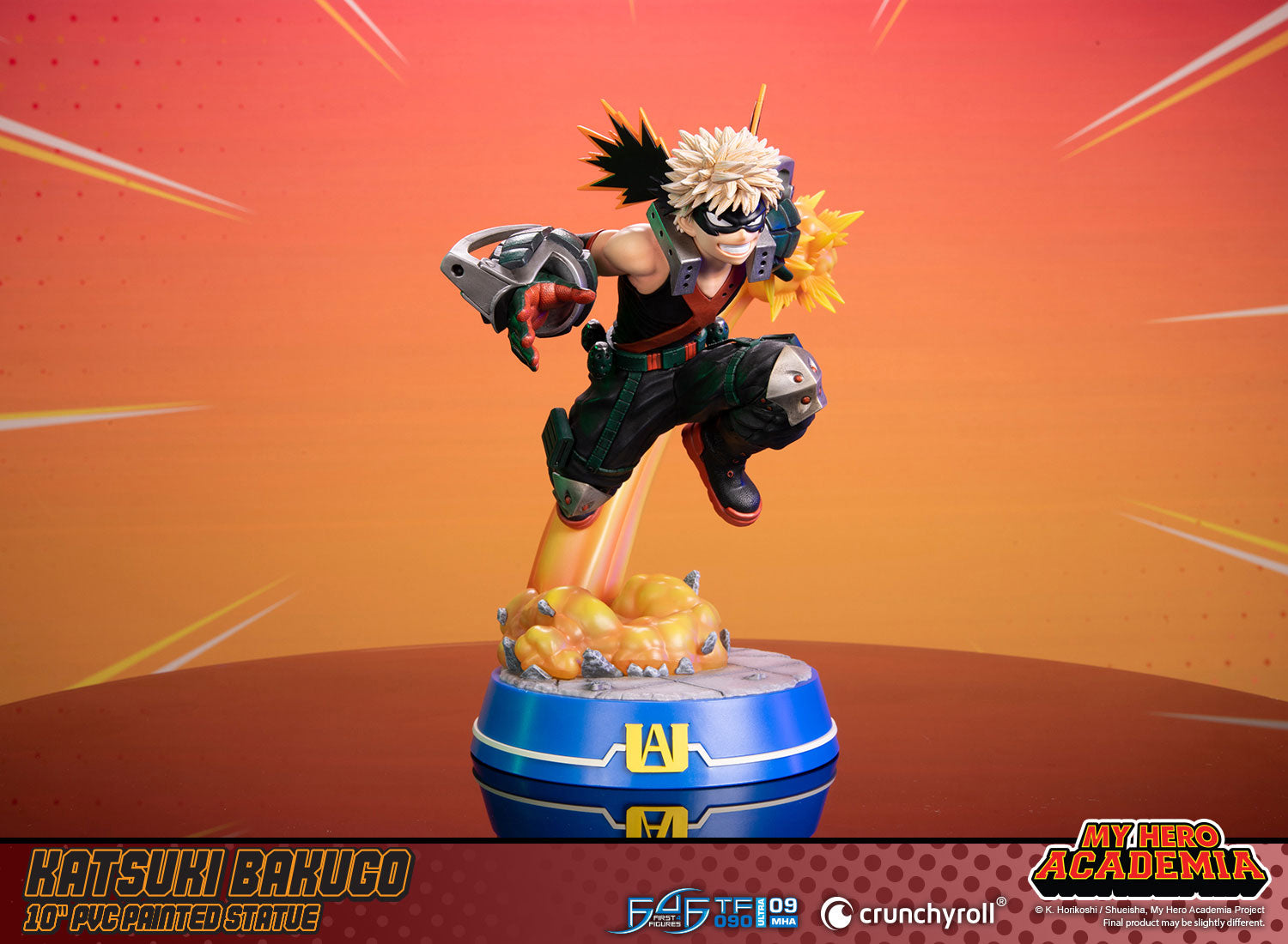 First 4 Figures: My Hero Academia - Katsuki Bakugo 9 Pulgadas