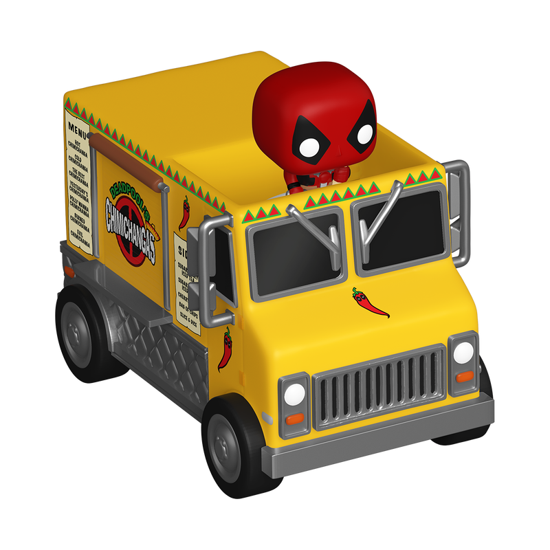 Funko Bitty Pop Ride: Marvel - Deadpool Con Carro De Chimichangas