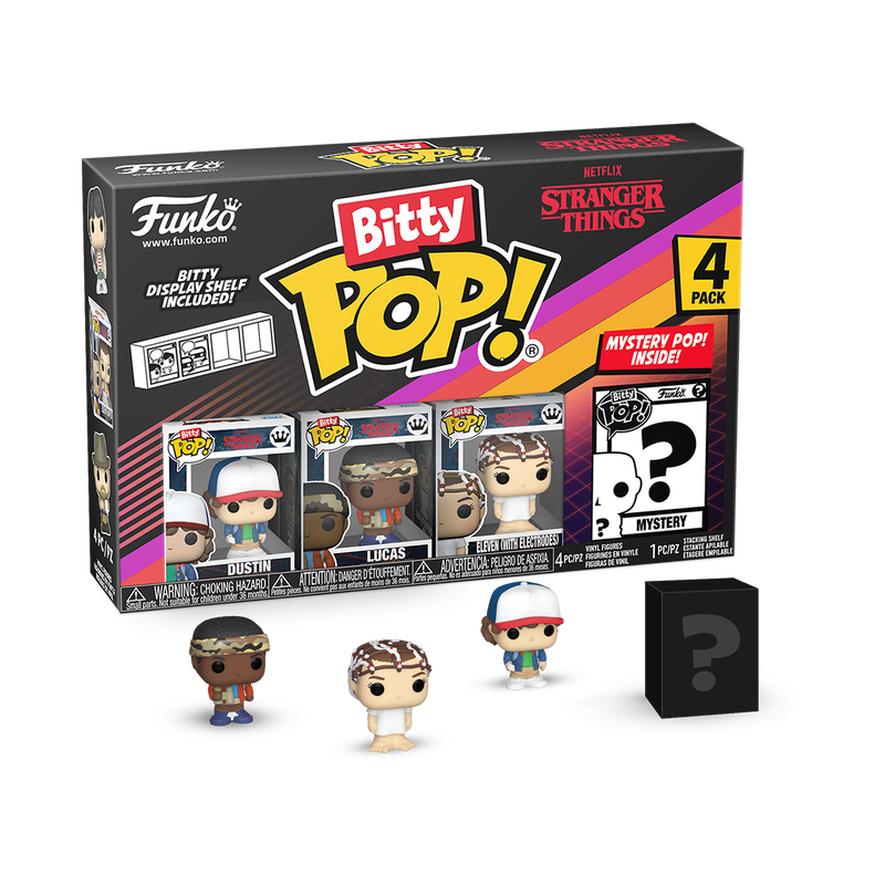 Funko Bitty Pop: Stranger Things - Dustin 4 Pack